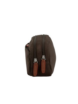 JUMP UP12 - POLYESTER/CUIR - CHOCOLAT trousse de toilette double jump uppsala sac h zip