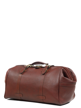 Gerard Henon 5189 - CUIR DE VACHETTE - MARRON sac de voyage squarmouth rennaissance Sacs de voyage