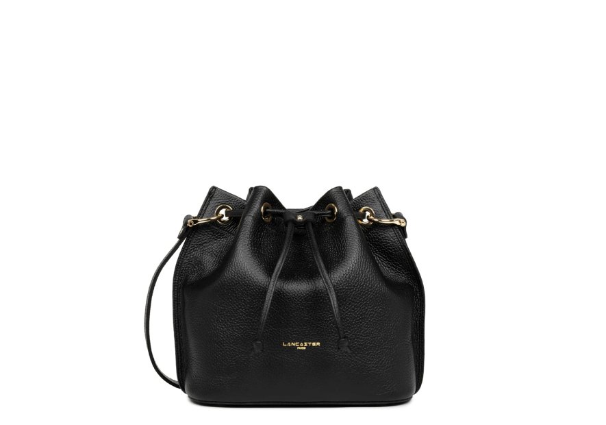Lancaster 470-81 - CUIR DE VACHETTE - NOIR sac seau m lancaster alba double Sacs à mains