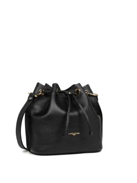 Lancaster 470-81 - CUIR DE VACHETTE - NOIR sac seau m lancaster alba double Sacs à mains