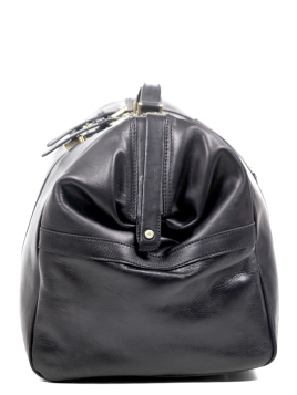 Gerard Henon 5189 - CUIR DE VACHETTE - NOIR sac de voyage squarmouth rennaissance