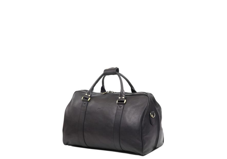 Gerard Henon 5290 - CUIR DE VACHETTE - NOIR Sac de voyage "Classic" Sacs de voyage