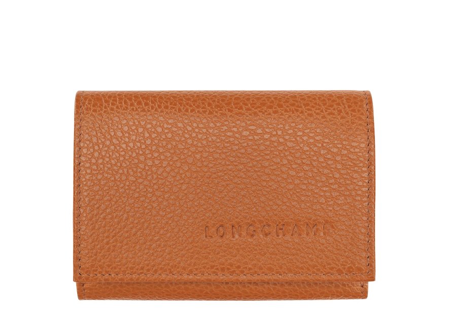 Longchamp 30058021 - CUIR DE VACHETTE - AM portefeuille compact longchamp le foulonné pmpb