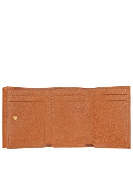 Longchamp 30058021 - CUIR DE VACHETTE - AM portefeuille compact longchamp le foulonné pmpb