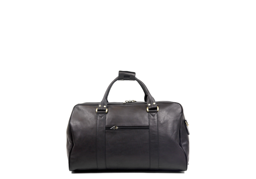Gerard Henon 5290 - CUIR DE VACHETTE - NOIR Sac de voyage "Classic" Sacs de voyage