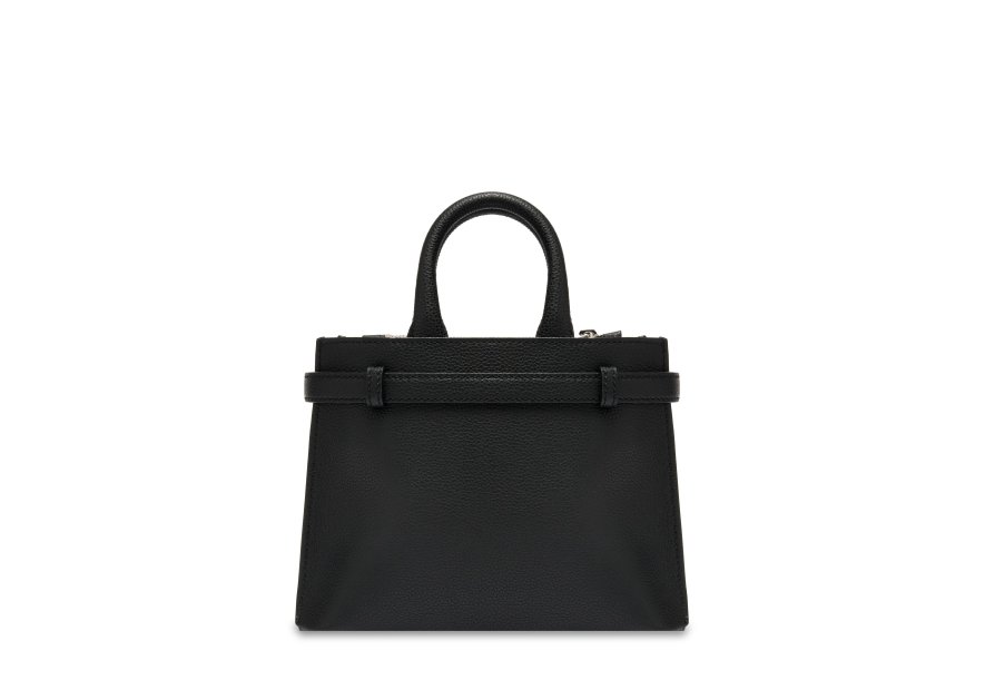 Lancel A14025 - CUIR DE VACHETTE - NOIR sac porté main s lancel faubourg animation Sacs à mains