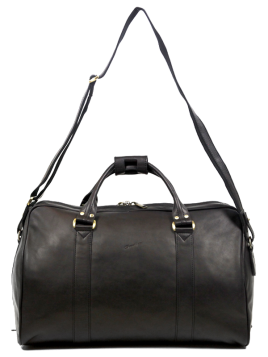 Gerard Henon 5290 - CUIR DE VACHETTE - NOIR Sac de voyage "Classic" Sacs de voyage