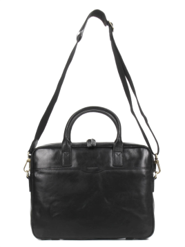 Gerard Henon 2279 - CUIR DE VACH.COLLET - NOI porte documents s vérone