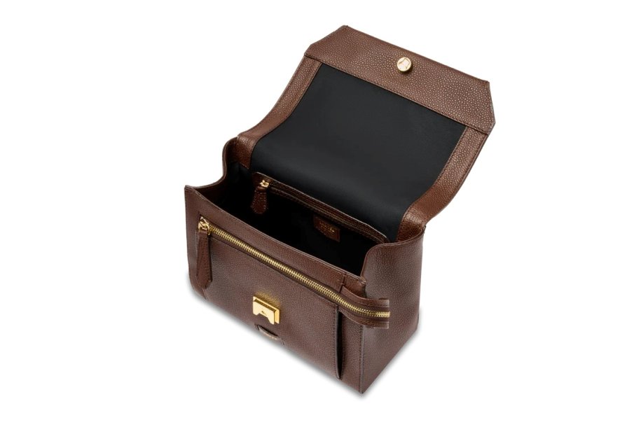 Lancel A09222 - CUIR DE VACHETTE - NOIX sac à main lancel ninon Sacs à mains