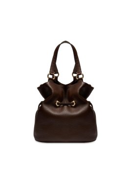 Lancel A10110 - CUIR DE VACHETTE - NOIX Premier flirt M de Lancel - Sac seau Sacs à mains