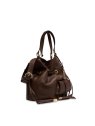 Lancel A10110 - CUIR DE VACHETTE - NOIX Premier flirt M de Lancel - Sac seau sacs-a-mains