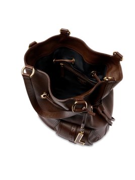 Lancel A10110 - CUIR DE VACHETTE - NOIX Premier flirt M de Lancel - Sac seau Sacs à mains