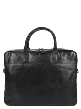 Gerard Henon 2280 - CUIR DE VACH.COLLET - NOI hénon vérone porte documents 15" m