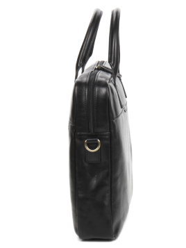 Gerard Henon 2280 - CUIR DE VACH.COLLET - NOI hénon vérone porte documents 15" m