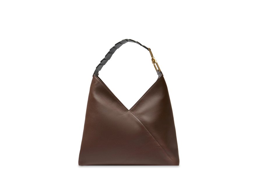 Lancel A12510 - CUIR DE VACHETTE - NOIX sac hobo lancel pagode Sacs à mains