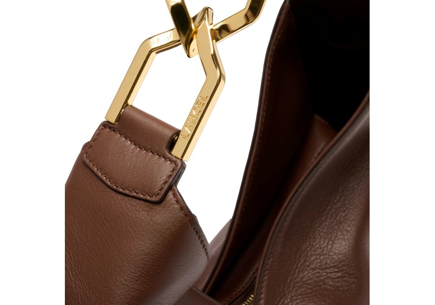 Lancel A12510 - CUIR DE VACHETTE - NOIX sac hobo lancel pagode Sacs à mains