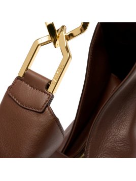 Lancel A12510 - CUIR DE VACHETTE - NOIX sac hobo lancel pagode Sacs à mains