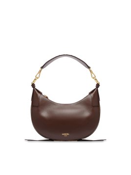 Lancel A13313 - CUIR DE VACHETTE - NOIX sac hobo s lancel origami Sacs à mains