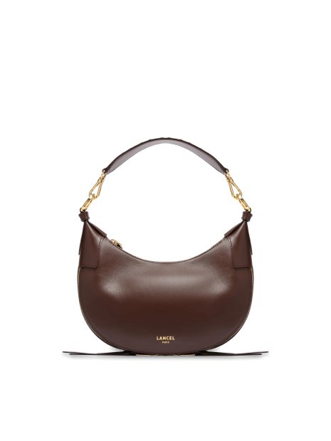 Lancel A13313 - CUIR DE VACHETTE - NOIX sac hobo s lancel origami sacs-a-mains