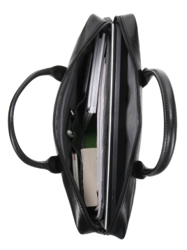 Gerard Henon 2280 - CUIR DE VACH.COLLET - NOI hénon vérone porte documents 15" m