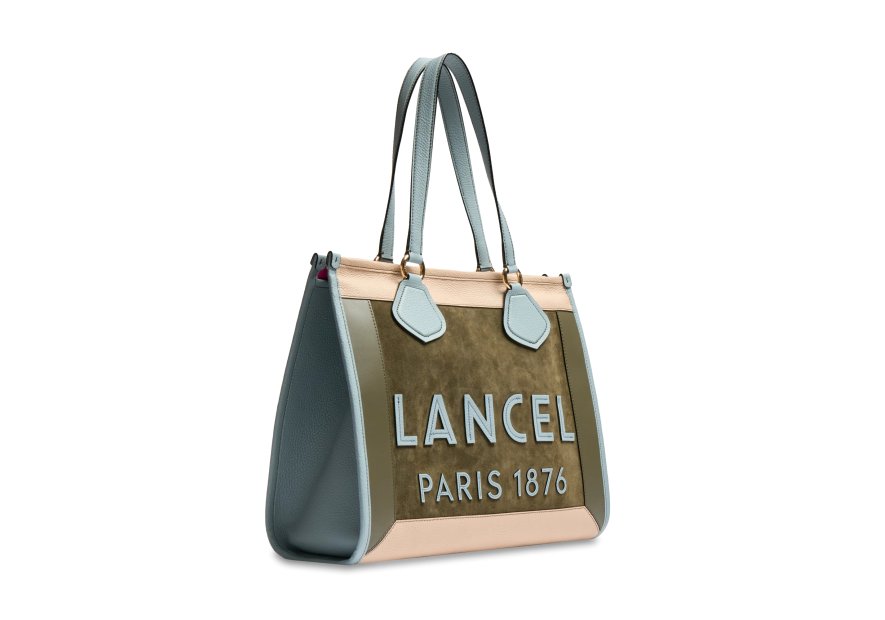 Lancel A13369 grand sac shopping a4 animation collors lancel shopping