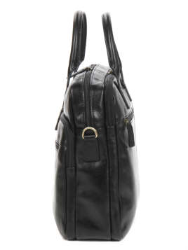 Gerard Henon 2281 - CUIR DE VACH.COLLET - NOI porte documents 15" vérone Sac business