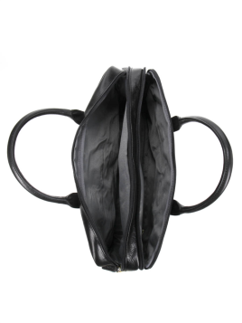 Gerard Henon 2281 - CUIR DE VACH.COLLET - NOI porte documents 15" vérone Sac business