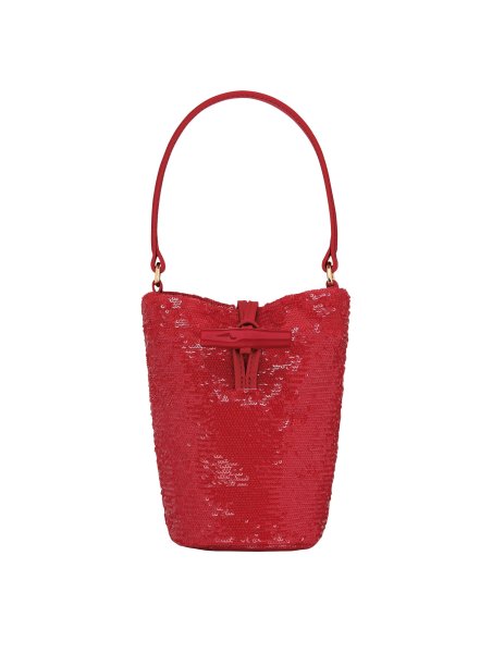 Longchamp 10348HIP - POLYESTER/CUIR - ROUG sac mini seau longchamp le roseau sparkling Sacs à mains