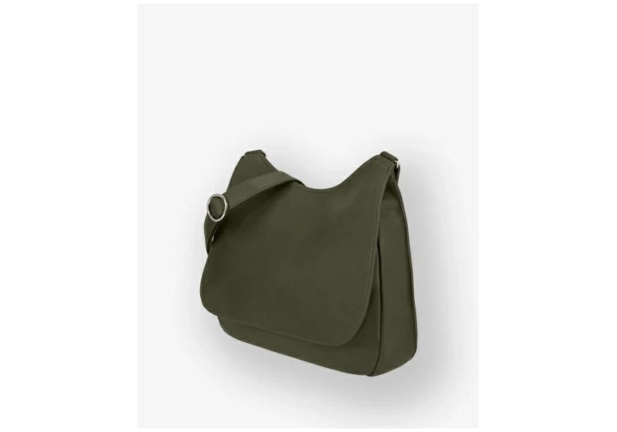 Les Ateliers Foures B359 - CUIR DE VACHETTE - KAKI sac bandoulière gibecière fourès baroudeuse Sacs à mains