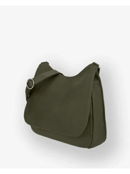 Les Ateliers Foures B359 - CUIR DE VACHETTE - KAKI sac bandoulière gibecière fourès baroudeuse Sacs à mains