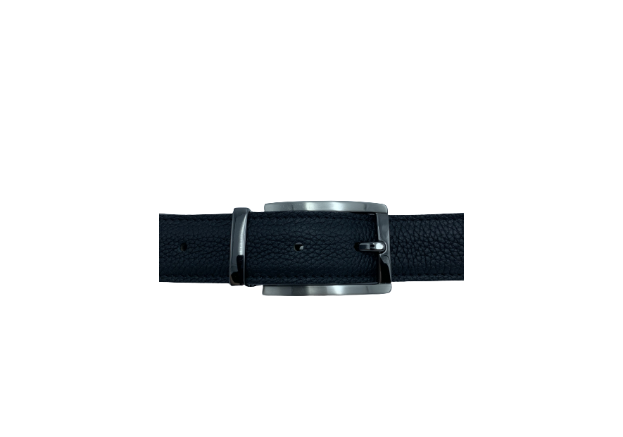 Lefevre 595/30 - CUIR DE VACHETTE - NOIR Ceinture Ceintures