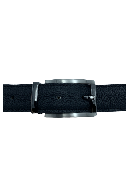 Lefevre 595/30 - CUIR DE VACHETTE - NOIR Ceinture Ceintures