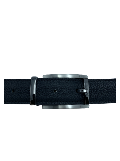 Lefevre 595/30 - CUIR DE VACHETTE - NOIR Ceinture ceintures