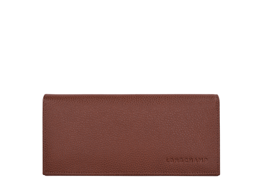 Longchamp 30050021 - CUIR DE VACHETTE - CA portefeuille long à rabat longchamp le foulonné complet
