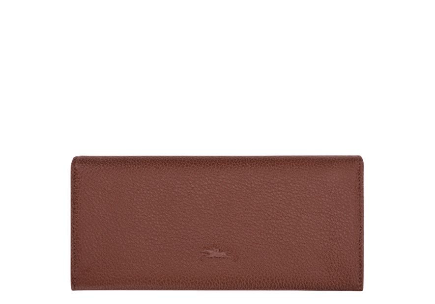 Longchamp 30050021 - CUIR DE VACHETTE - CA portefeuille long à rabat longchamp le foulonné complet