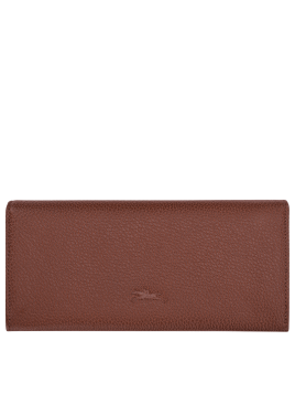 Longchamp 30050021 - CUIR DE VACHETTE - CA portefeuille long à rabat longchamp le foulonné complet