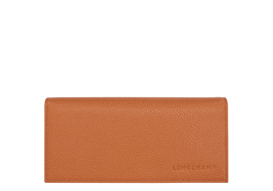Longchamp 30050021 - CUIR DE VACHETTE - AM portefeuille long à rabat longchamp le foulonné complet