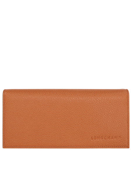 Longchamp 30050021 - CUIR DE VACHETTE - AM portefeuille long à rabat longchamp le foulonné complet