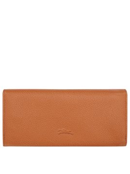 Longchamp 30050021 - CUIR DE VACHETTE - AM portefeuille long à rabat longchamp le foulonné complet