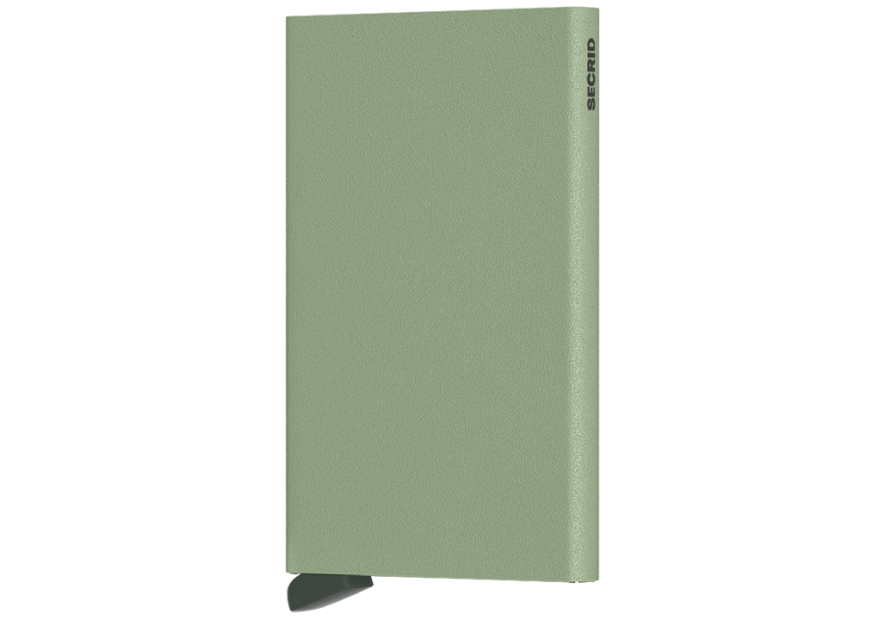 Secrid CP - ALUMINIUM - PISTACHE secrid cardprotector porte carte porte cartes