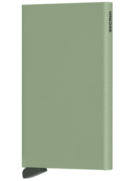 Secrid CP - ALUMINIUM - PISTACHE secrid cardprotector porte carte porte cartes