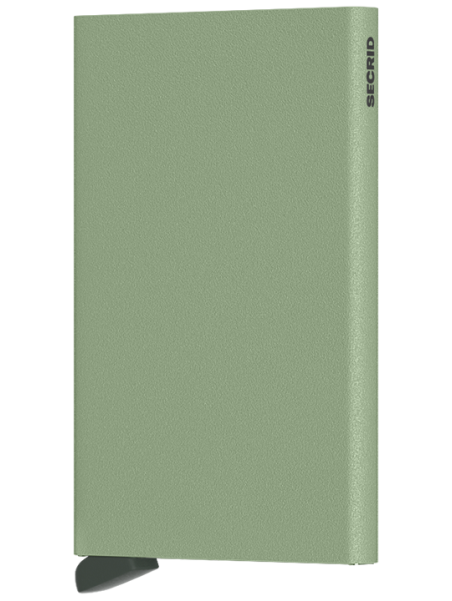 Secrid CP - ALUMINIUM - PISTACHE secrid cardprotector porte carte porte cartes