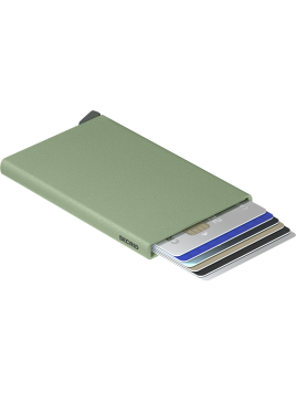 Secrid CP - ALUMINIUM - PISTACHE secrid cardprotector porte carte porte cartes