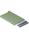 Secrid CP - ALUMINIUM - PISTACHE secrid cardprotector porte carte porte-cartes