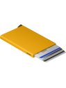 Secrid CP - ALUMINIUM - OCHRE secrid cardprotector porte carte porte-cartes