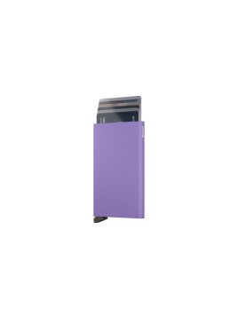 Secrid CP - ALUMINIUM - LILAC secrid cardprotector porte carte porte cartes