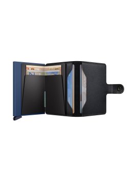 Secrid M - CUIR DE VACHETTE - NOIR/NAVY porte cartes miniwallet original porte cartes