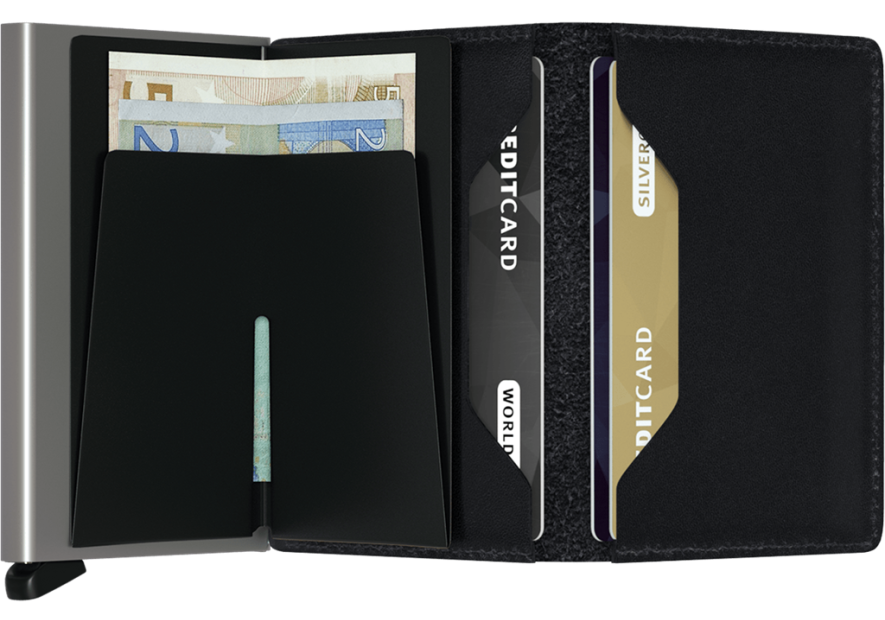Secrid SO - CUIR DE VACHETTE - NOIR porte cartes slimwallet porte cartes