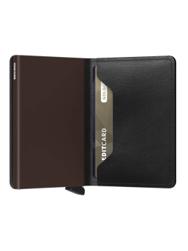 Secrid SO - CUIR DE VACHETTE - BLACK/ B porte cartes slimwallet porte cartes