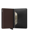 Secrid SO - CUIR DE VACHETTE - BLACK/ B porte cartes slimwallet porte-cartes